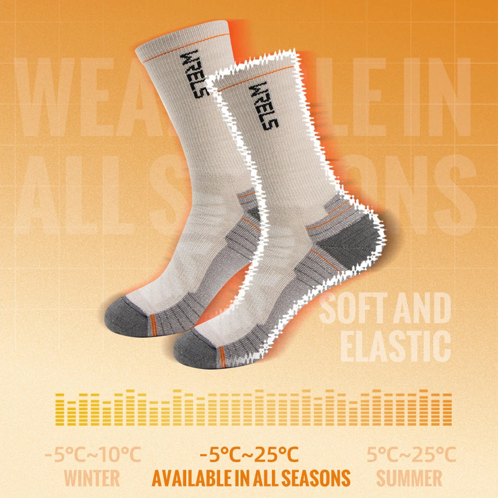 Merino Wool Hiking Socks – Lightweight Outdoor Running & Trekking Socks