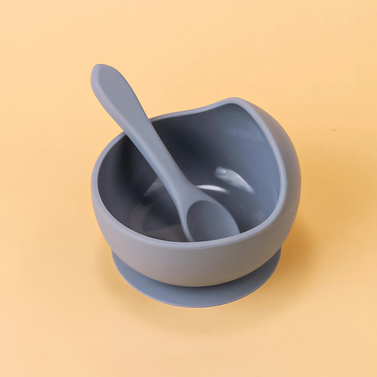2-Piece Silicone Baby Suction Bowl Set – Feeding Tableware for Infants & Toddlers
