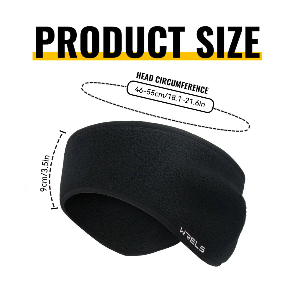 Kids Winter Fleece Ear Warmer Headband – Soft Stretch Earmuffs