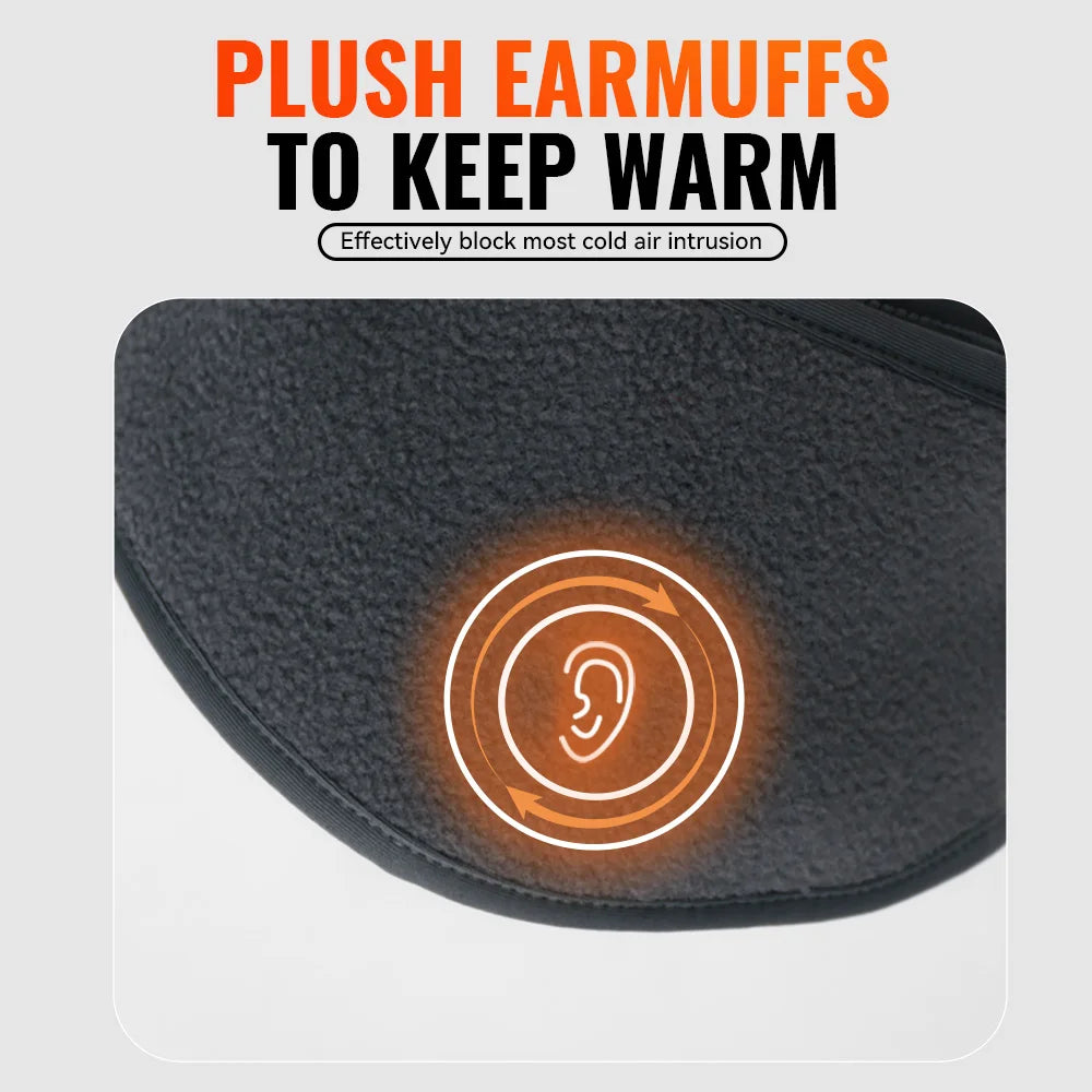 Kids Winter Fleece Ear Warmer Headband – Soft Stretch Earmuffs