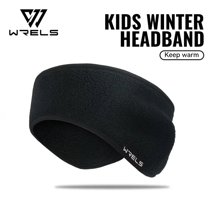 Kids Winter Fleece Ear Warmer Headband – Soft Stretch Earmuffs