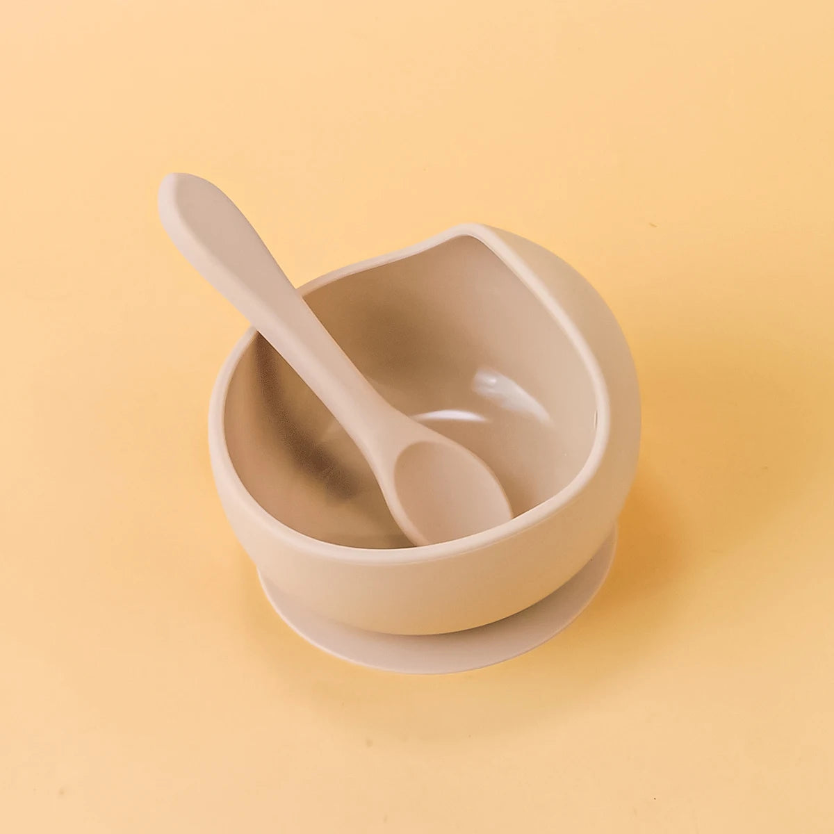 2-Piece Silicone Baby Suction Bowl Set – Feeding Tableware for Infants & Toddlers
