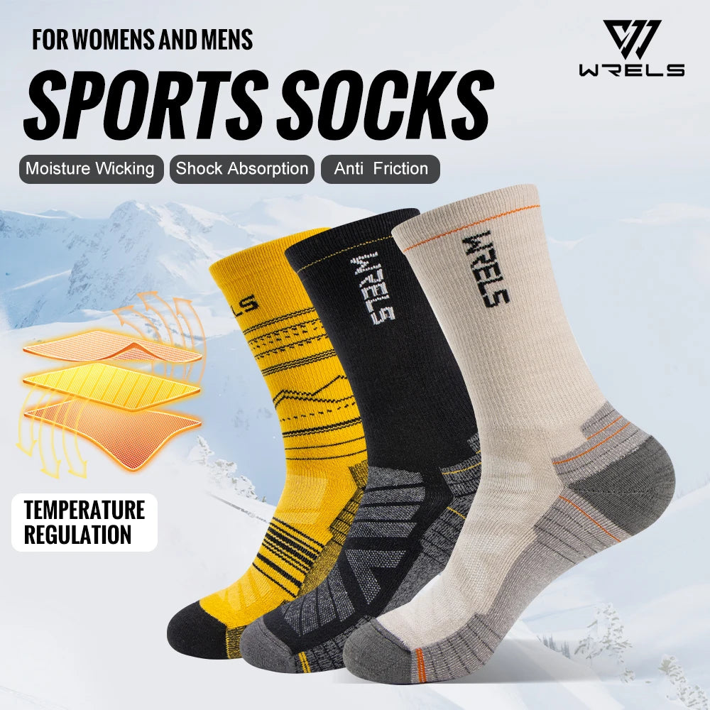 Merino Wool Hiking Socks – Lightweight Outdoor Running & Trekking Socks