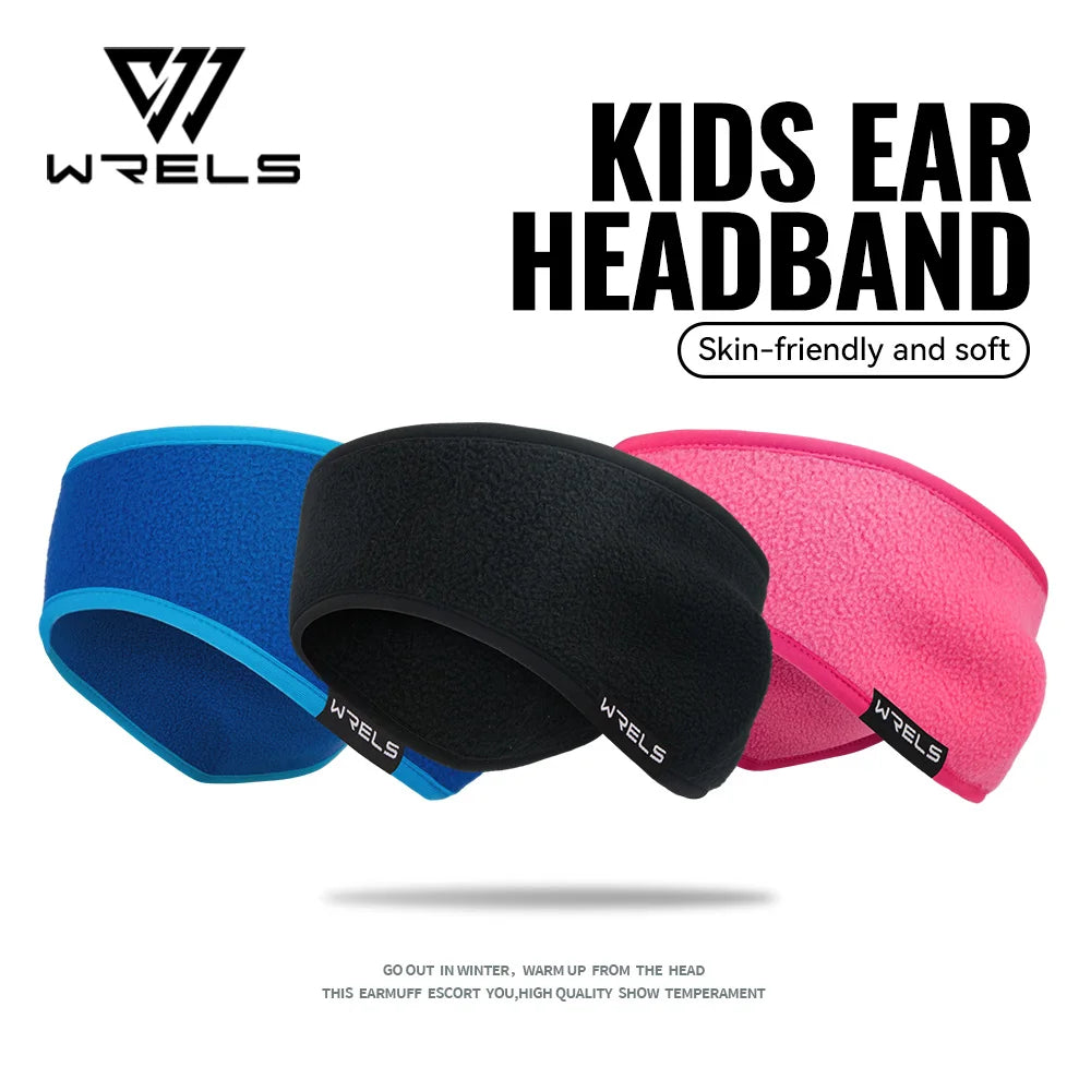 Kids Winter Fleece Ear Warmer Headband – Soft Stretch Earmuffs
