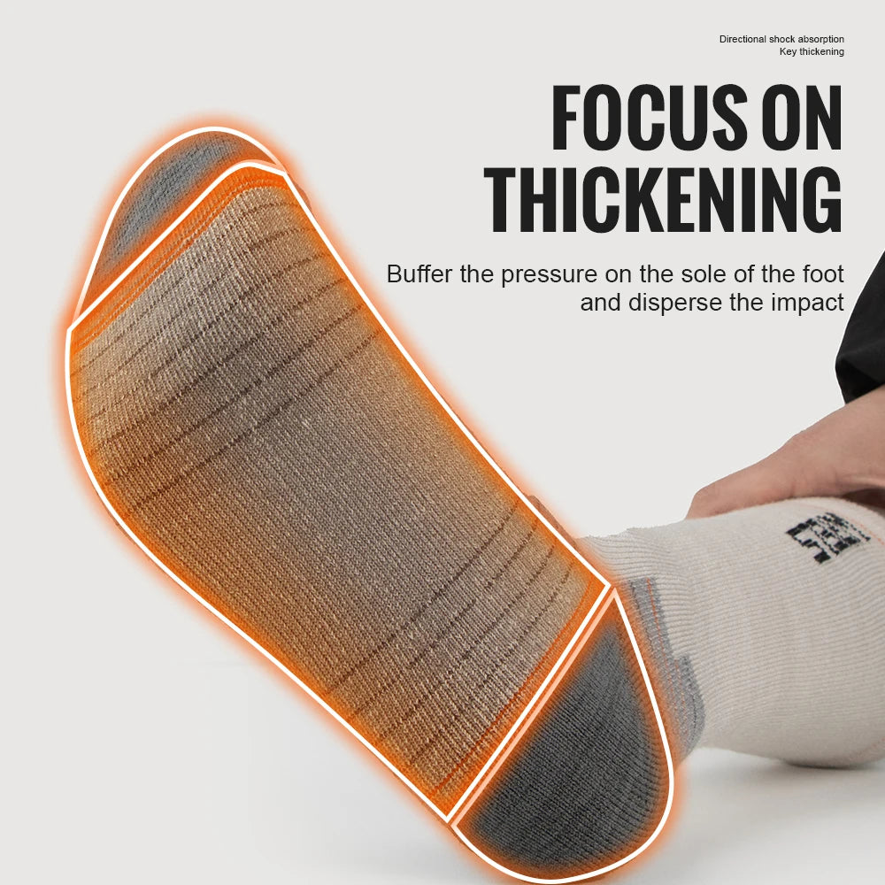 Merino Wool Hiking Socks – Lightweight Outdoor Running & Trekking Socks