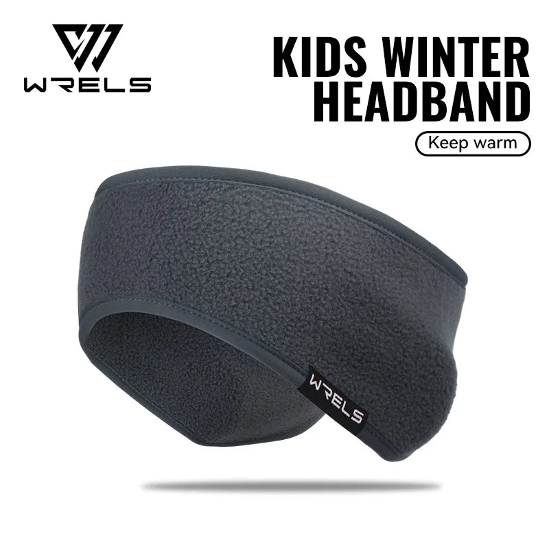 Kids Winter Fleece Ear Warmer Headband – Soft Stretch Earmuffs