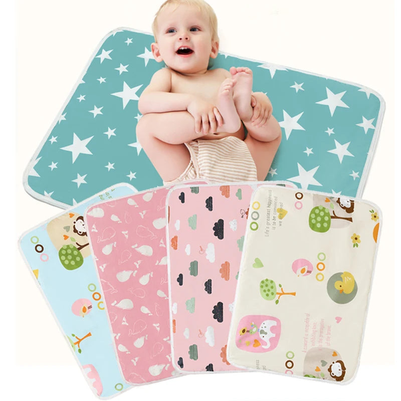Reusable Waterproof Baby Changing Mat – Portable Diaper Changing Pad