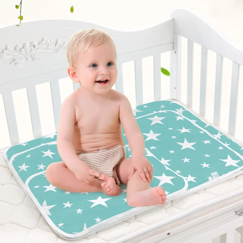 Reusable Waterproof Baby Changing Mat – Portable Diaper Changing Pad