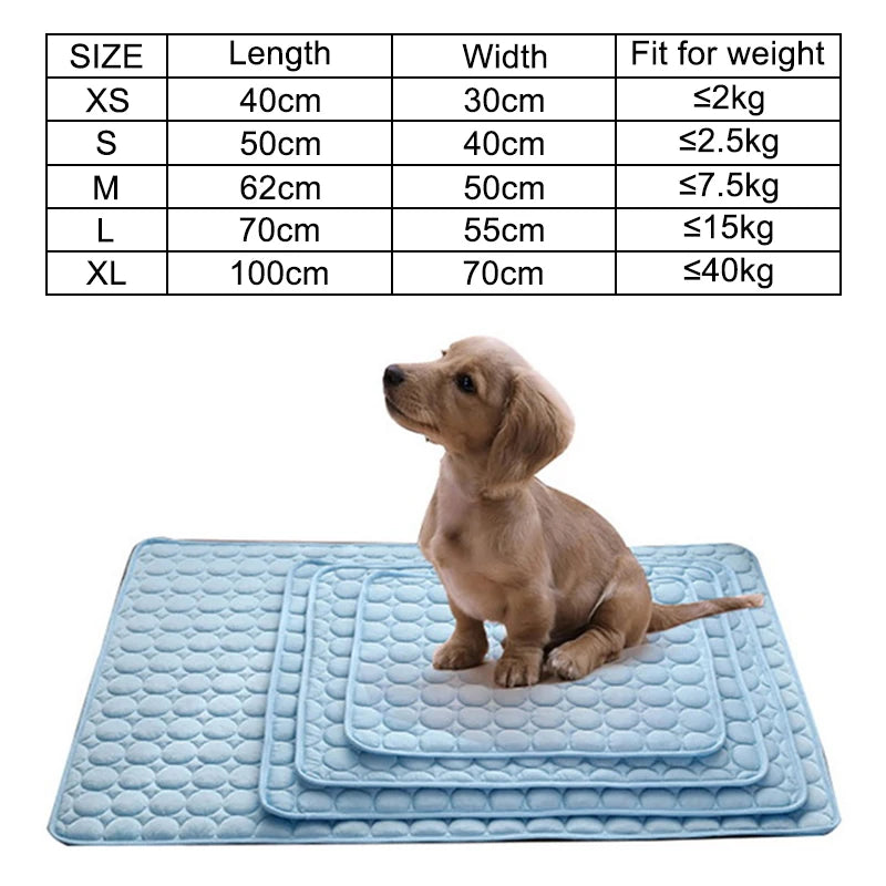 Breathable Summer Cooling Mat for Dogs and Cats