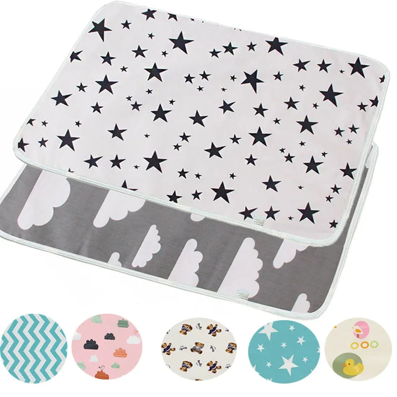 Reusable Waterproof Baby Changing Mat – Portable Diaper Changing Pad