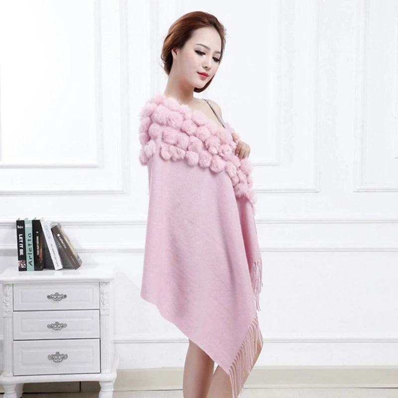 Women's 100% Wool Winter Scarf – Warm Elegant Shawl