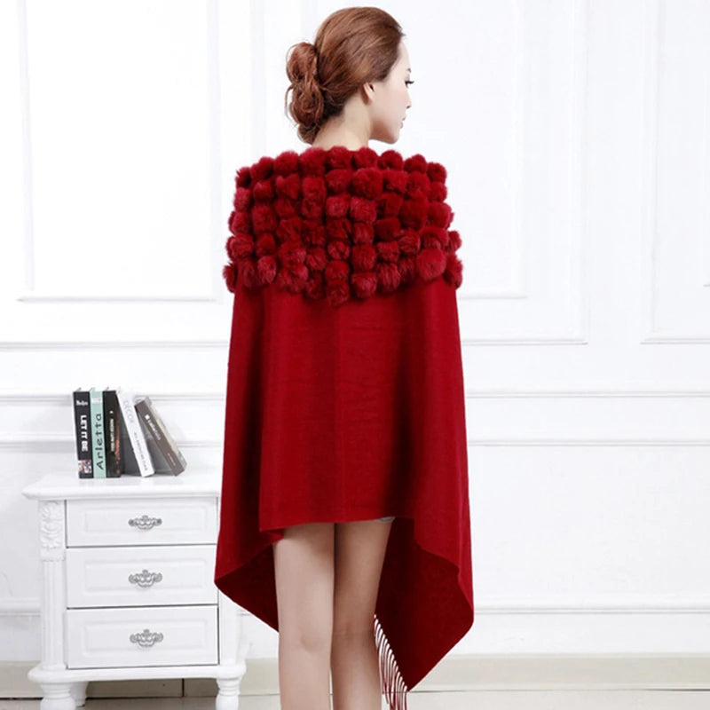 Women's 100% Wool Winter Scarf – Warm Elegant Shawl