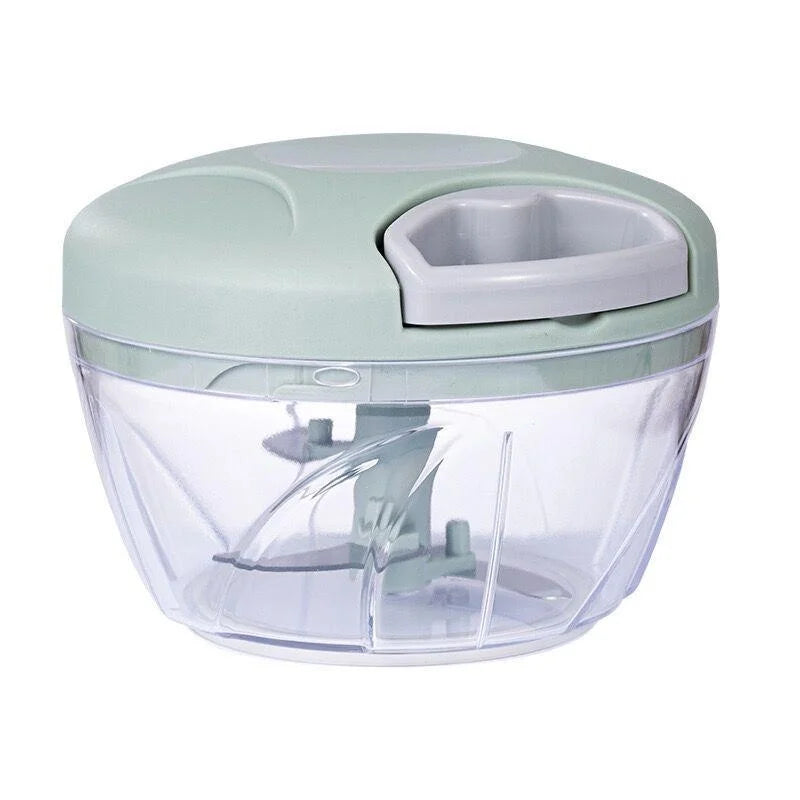 Manual Food Chopper – Mini Vegetable & Garlic Press Cutter