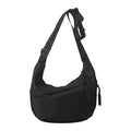 Women's Black Single Shoulder Crossbody Bag