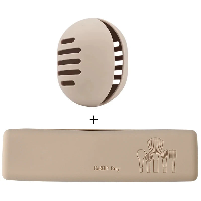 Silicone Makeup Sponge Holder & Travel Case