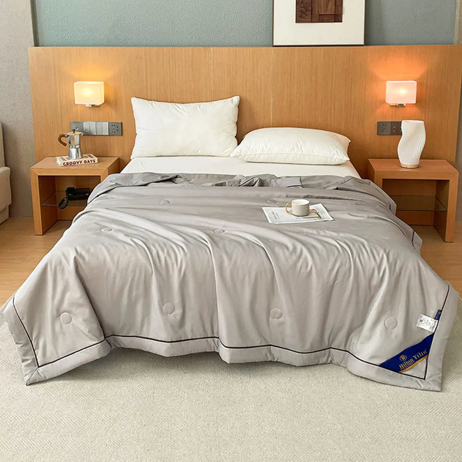 Soft Cotton Soybean Air Conditioning Blanket for Bed & Sofa