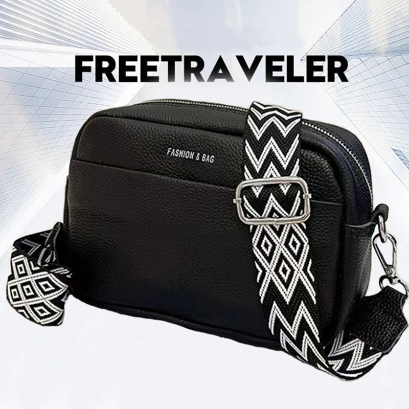 Unisex Canvas Crossbody Shoulder Bag