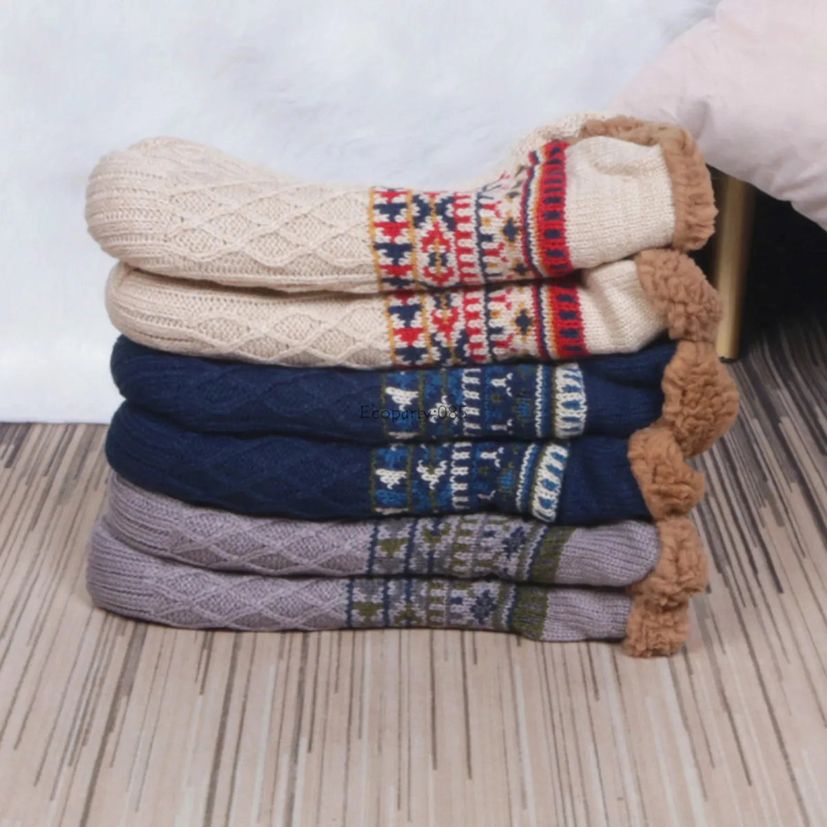 Super Warm Winter Non-Slip Floor Socks for Women & Men