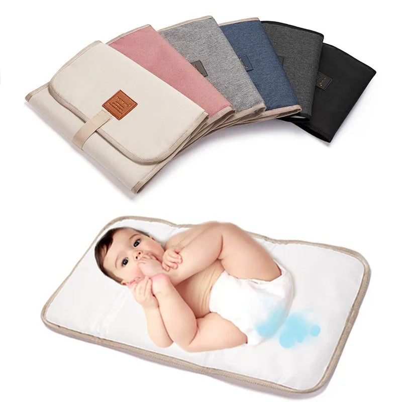 Foldable Baby Diaper Changing Pad – Waterproof Portable Travel Mat