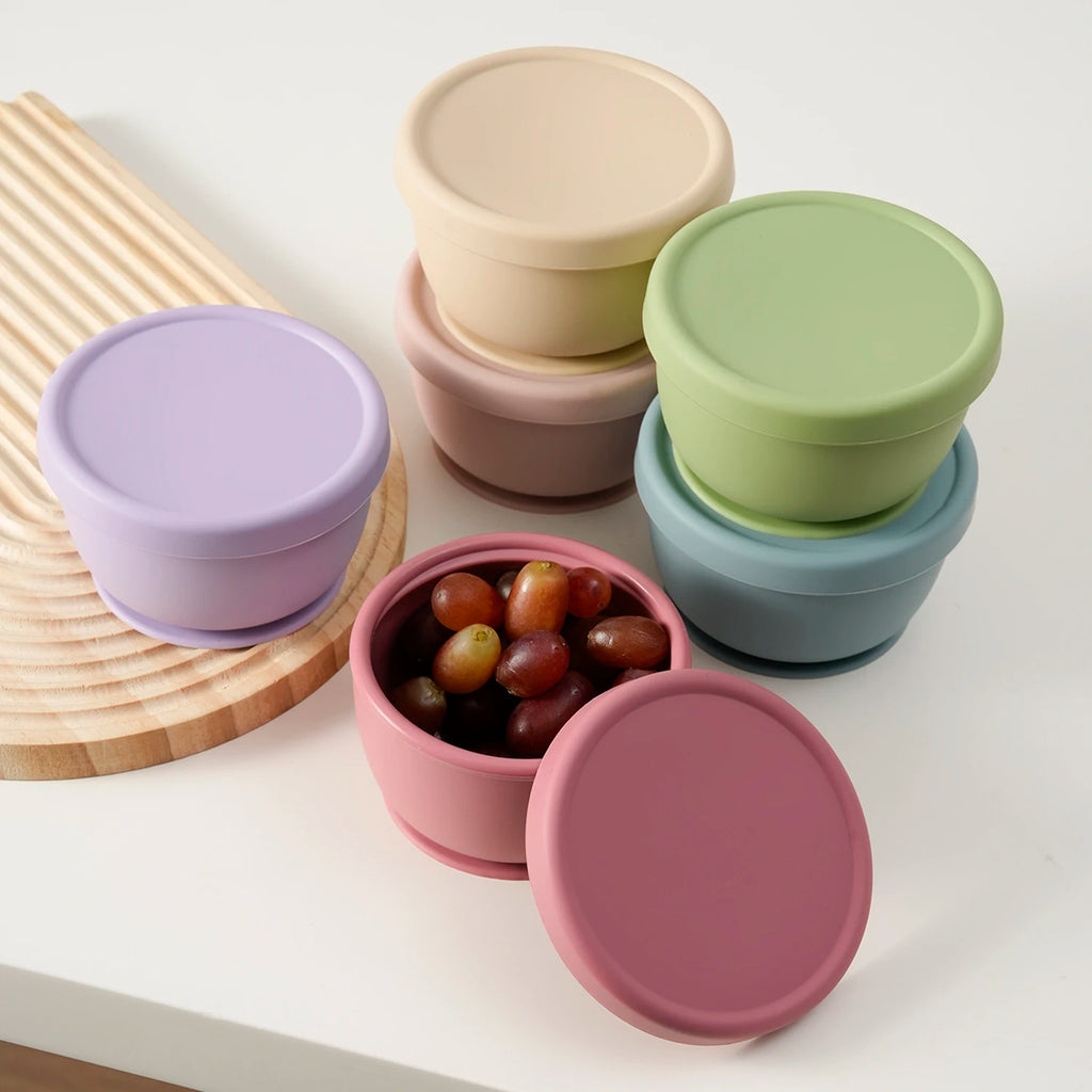 Silicone Baby Suction Bowl – Non-Slip Feeding Bowl for Infants & Toddlers