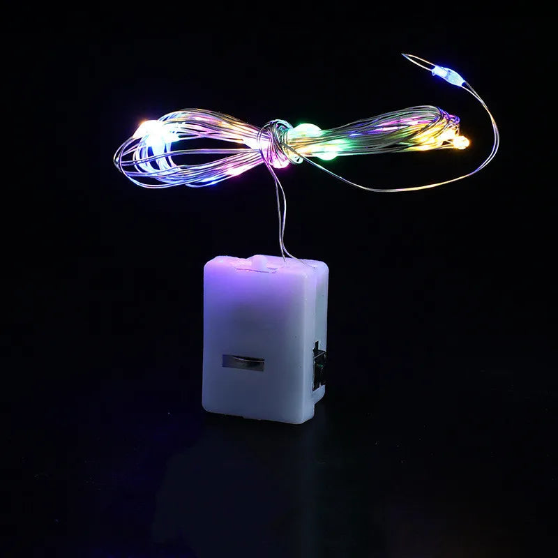 Battery Powered LED Fairy String Lights – Christmas & Holiday Decor