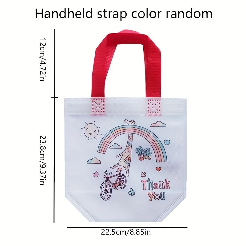 24-Piece DIY Graffiti Bag Kit with 12 Bags & 12 Color Markers