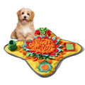Interactive Dog Snuffle Mat and Feeding Puzzle