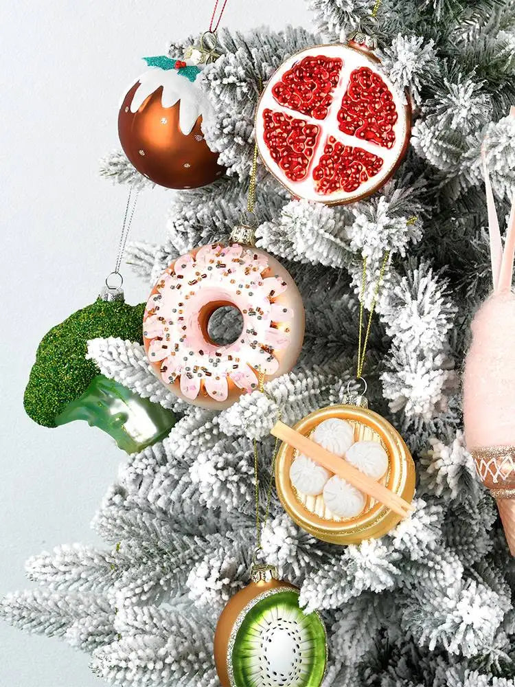 Colorful Christmas Mini Ornaments for Holiday Decorations