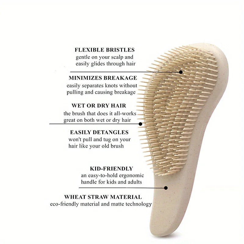 Soft Silicone Scalp Massager & Shampoo Brush