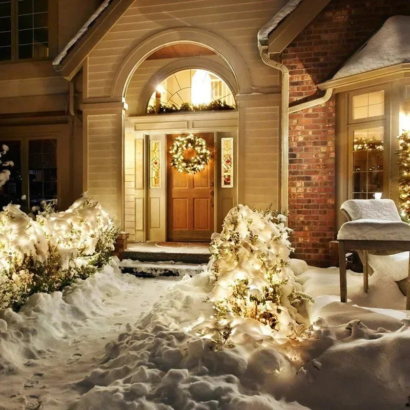 Solar LED Christmas String Lights – Waterproof Outdoor Fairy Lights