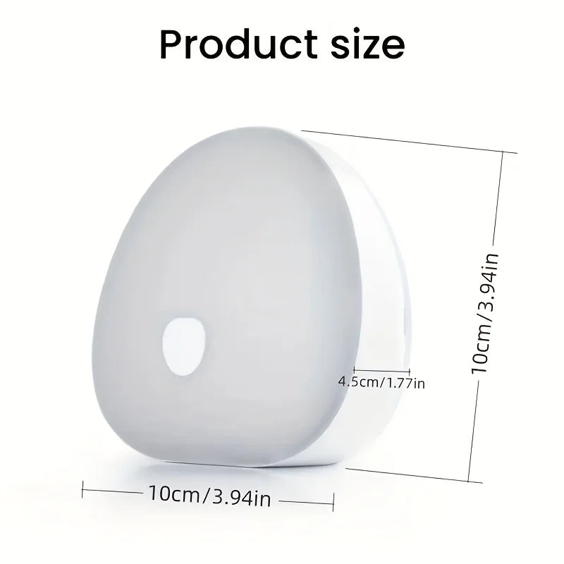 7-Color Portable Night Light – Soothing Ambient LED Lamp