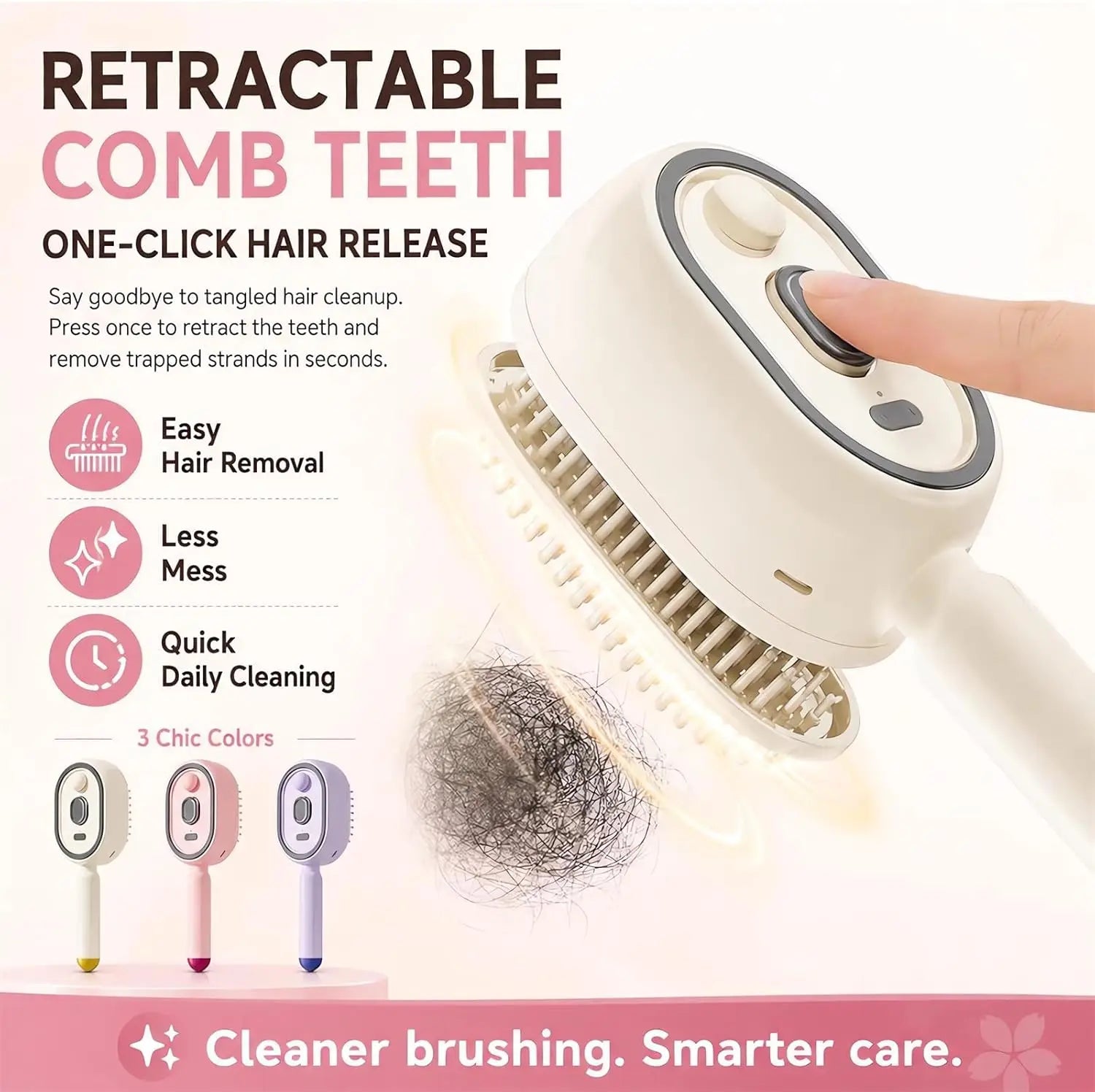 Electric Scalp Massager Comb with Spray Function