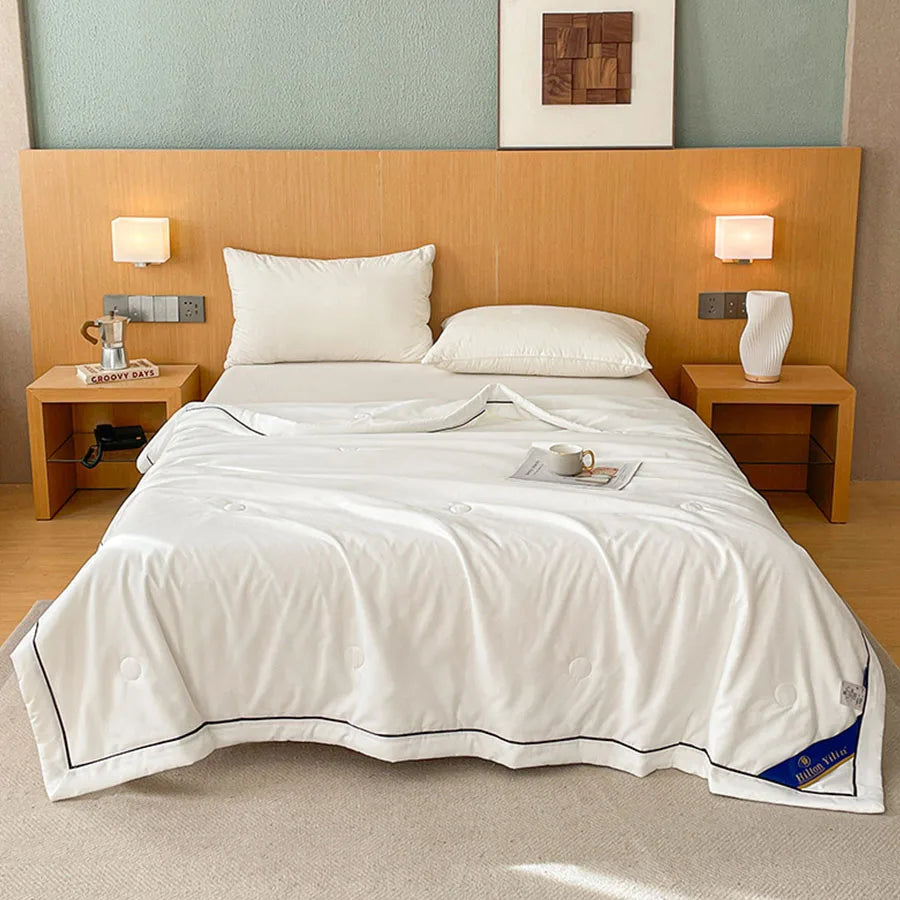 Soft Cotton Soybean Air Conditioning Blanket for Bed & Sofa