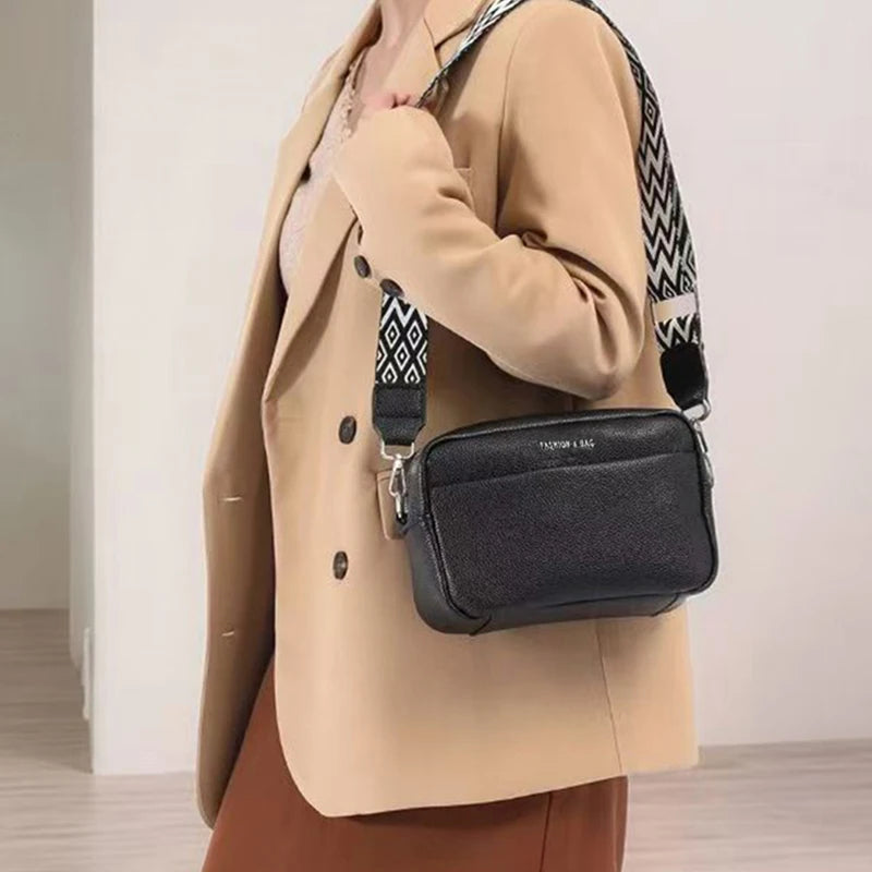 Unisex Canvas Crossbody Shoulder Bag