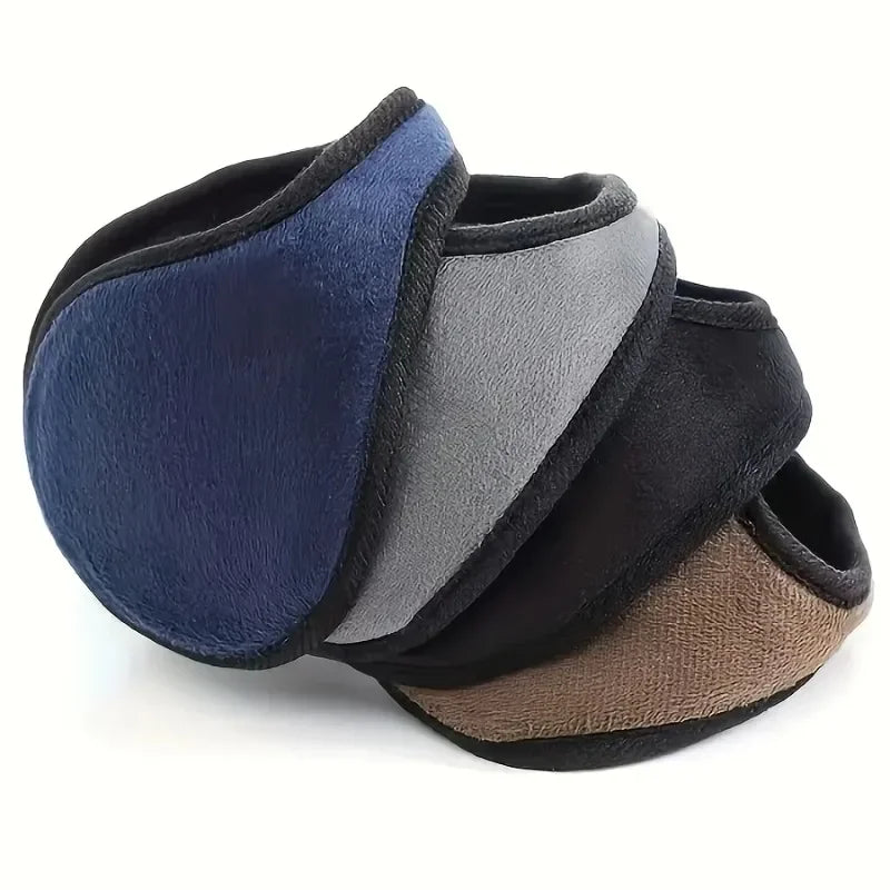 Unisex Winter Fleece Earmuffs – Warm Outdoor Ear Warmers