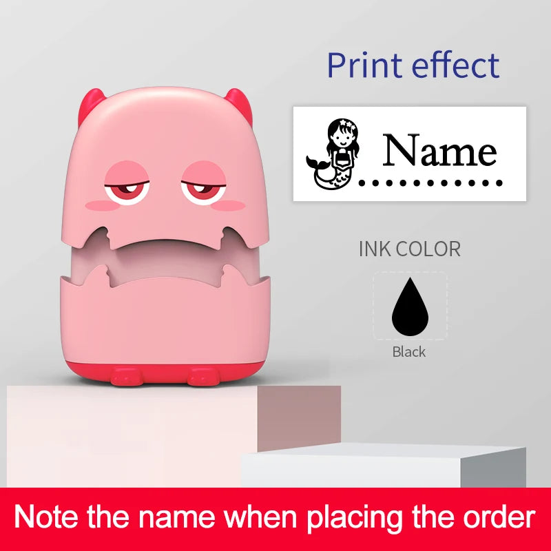 Personalized Baby Name Stamp Kit – Reusable Clothing & Fabric Name Marker