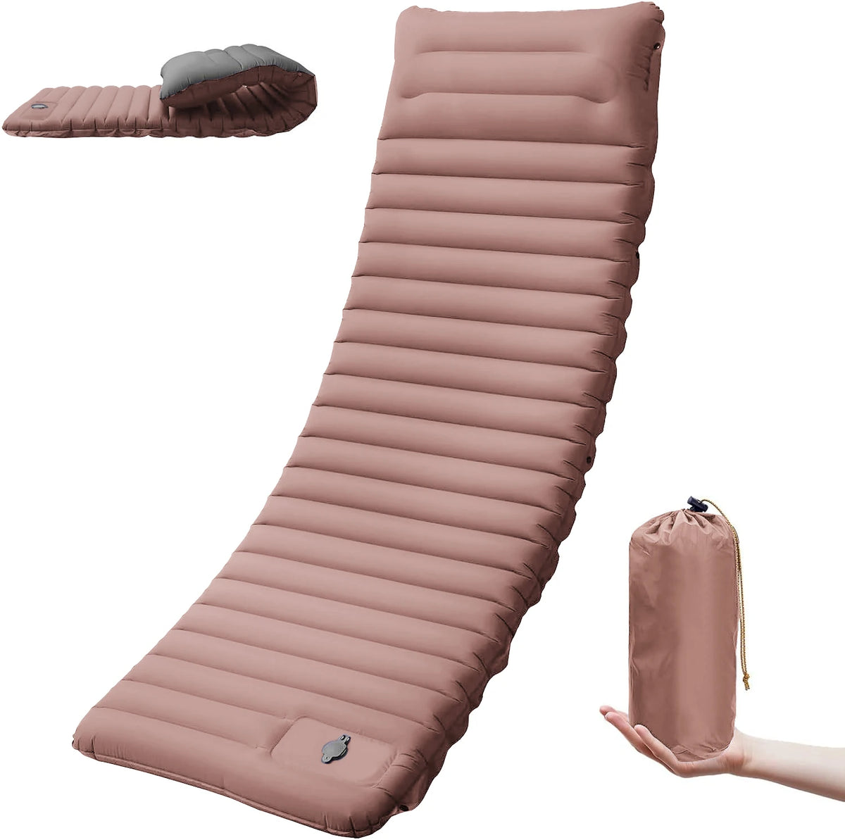 Extra Thick Inflatable Camping Sleeping Pad – Outdoor Air Mattress