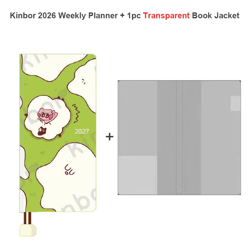 2027 Weekly Planner Notebook – Cute A5 Daily Agenda & Organizer