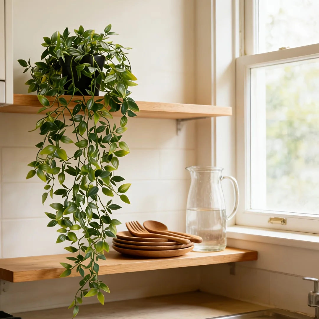 Artificial Hanging Vine Plant – Green Wall Home Decor