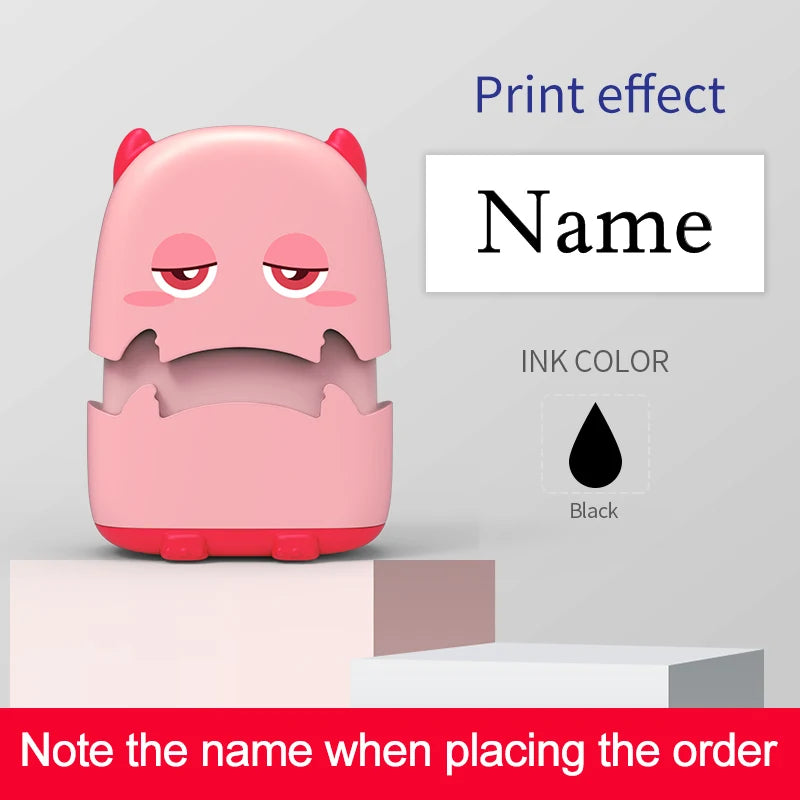 Personalized Baby Name Stamp Kit – Reusable Clothing & Fabric Name Marker