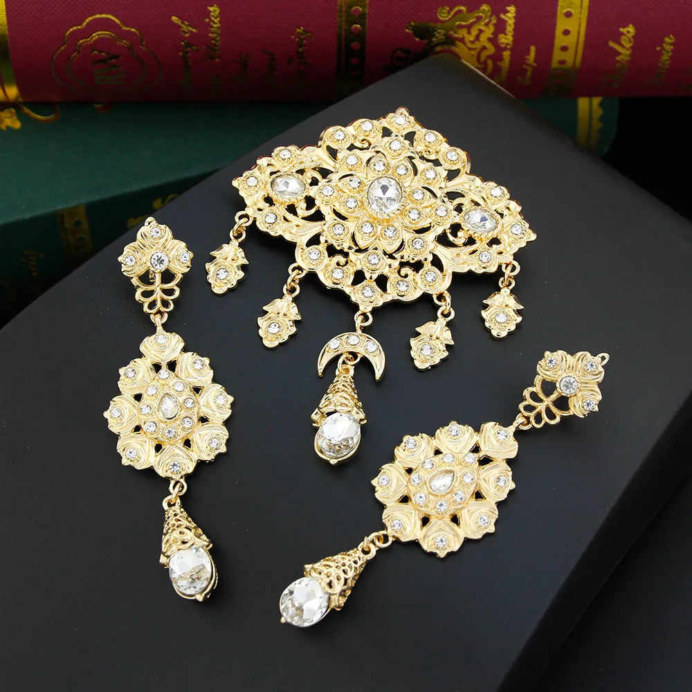 Women's Vintage-Inspired Decorative Brooch