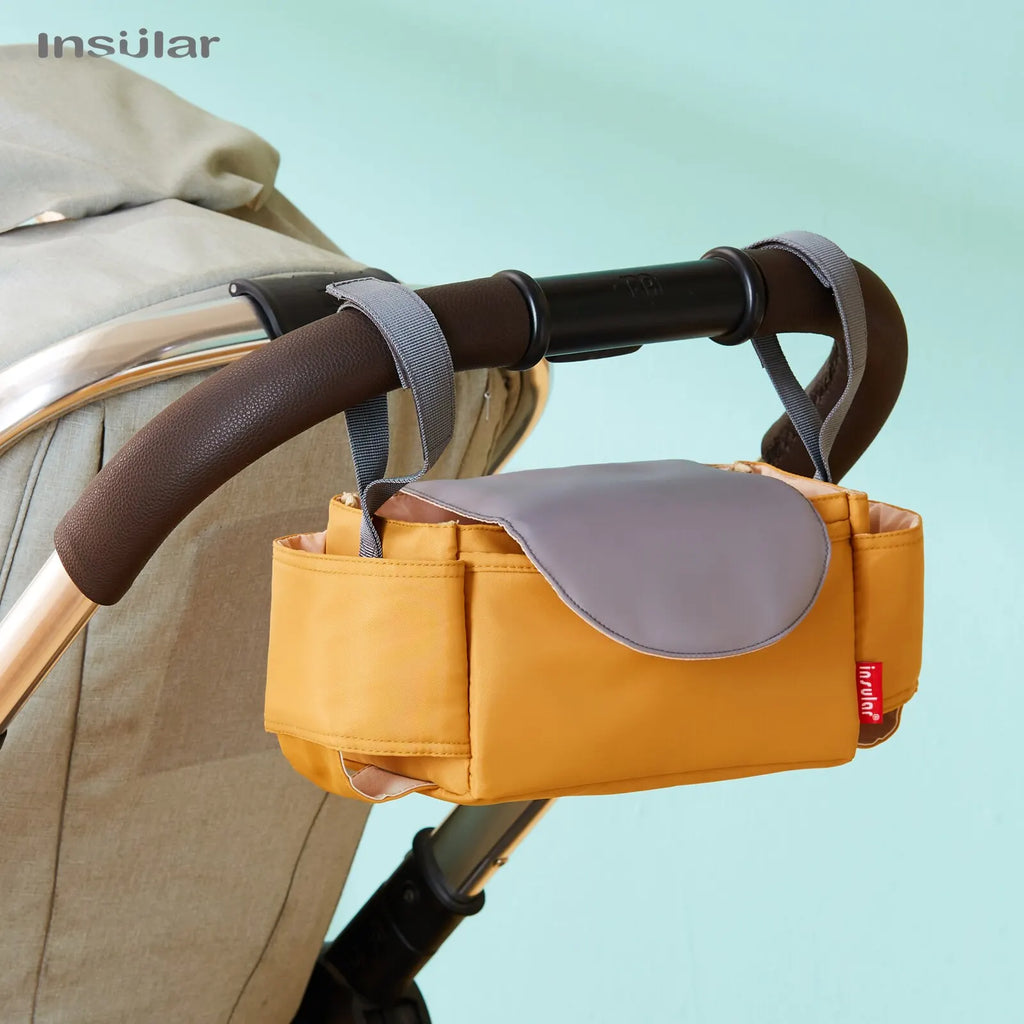 Multifunctional Stroller Organizer Bag – Compact Mommy Diaper Storage Pouch