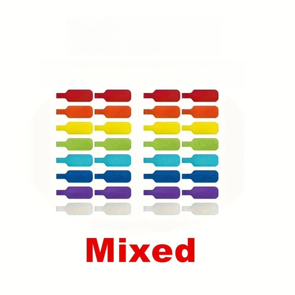 Reusable Waterproof Cable Labels – Color-Coded Wire Organizers