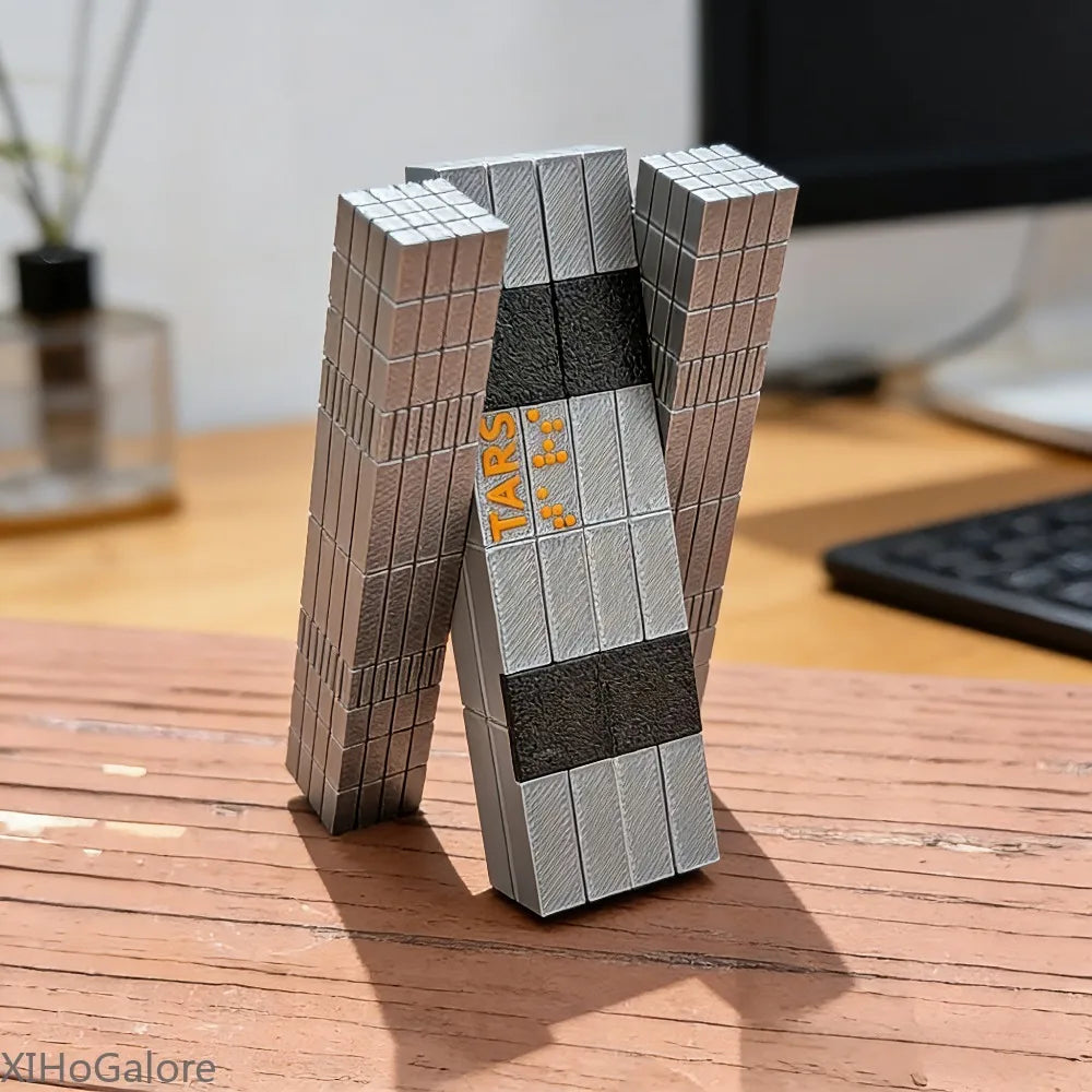 Interstellar TARS Robot 3D Printed Model – Sci-Fi Desk Decor