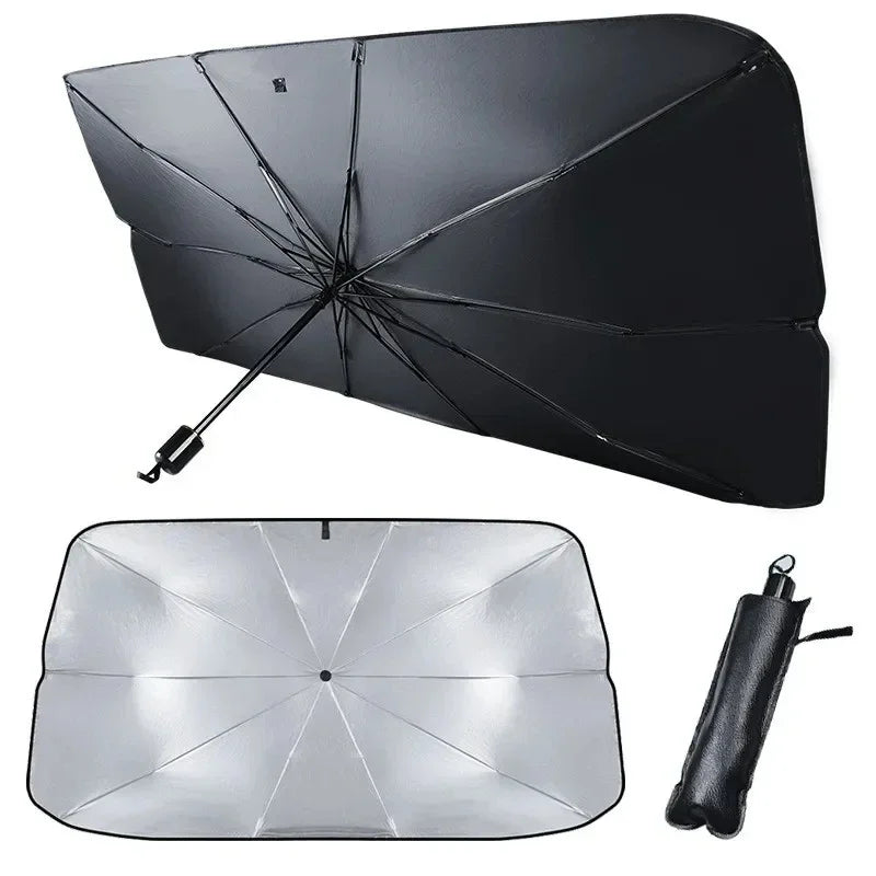 Foldable Car Windshield Sun Shade – Front Window Sun Protection Cover