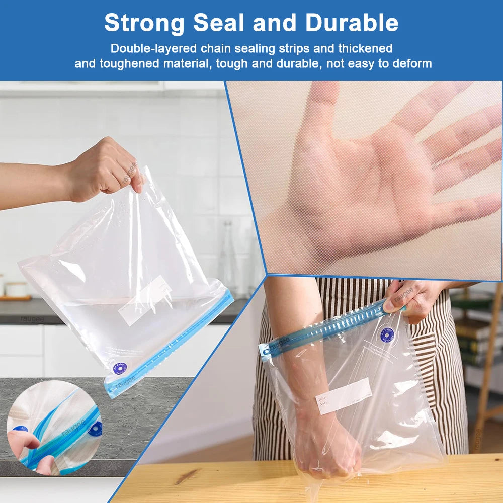 Reusable Vacuum Sealer Bags for Food Storage