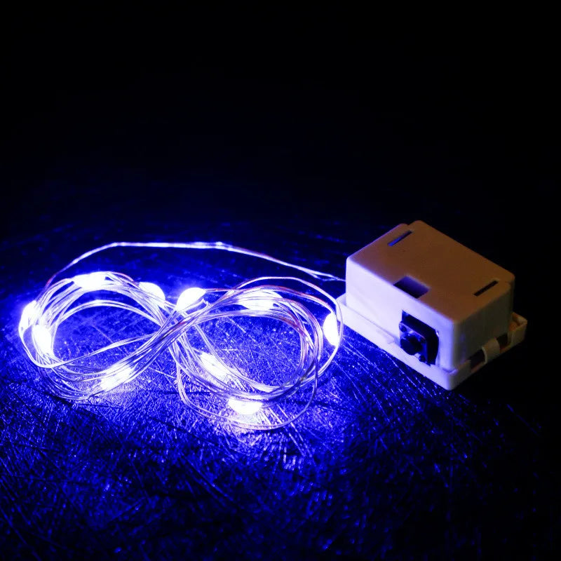 Battery Powered LED Fairy String Lights – Christmas & Holiday Decor