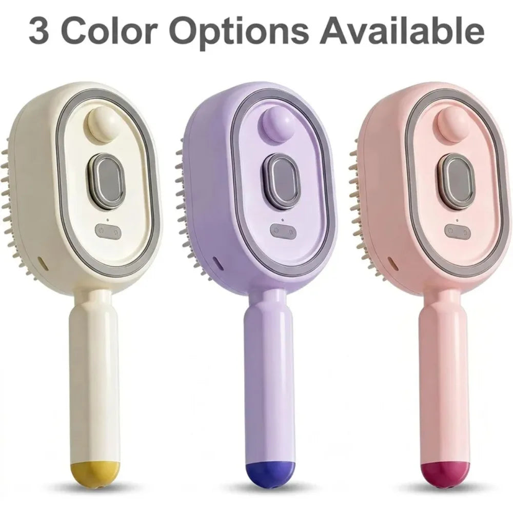 Electric Scalp Massager Comb with Spray Function