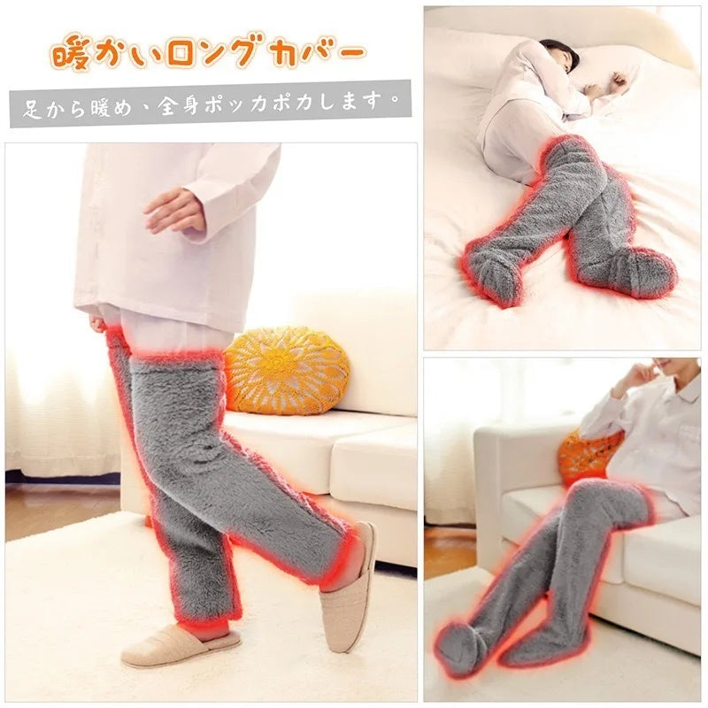 Women's Warm Sleep Socks – Soft Cozy Winter Bed Socks