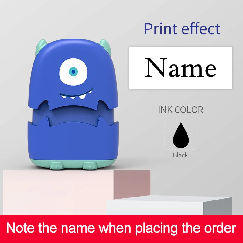 Personalized Baby Name Stamp Kit – Reusable Clothing & Fabric Name Marker